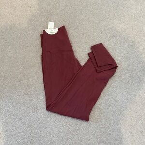 Aerie blush real me crossover leggings